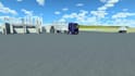 do industrial animation for energy plant, wind and hydrogen visualization video