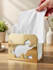 cute cat napkin holder mdf laser cut vector design