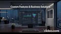develop a custom laravel web application in PHP