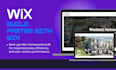 design wix website redesign wix website template development