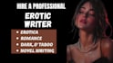 write steamy and captivating erotic romance stories