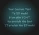 convert 2d images and text from any font provided into 3d models