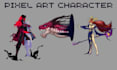 do nsfw pixel art character animation pixel character design sprite sheet