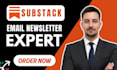 setup substack account design substack newsletter manage substack post