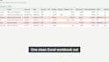 extract PDF invoices and tables to excel with every total checked