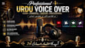 record a professional urdu voice over