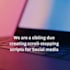 write engaging instagram tiktok and youtube shorts script