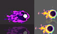 do pixel art effect, visual effect, vfx effect, spell animation for video game