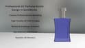 design a realistic 3d perfume bottle in solidworks