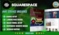 build squarespace website redesign squarespace website design squarespace seo