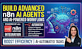 make n8n ai agent, n8n automation, n8n workflow and ai workflow automation