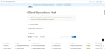 build custom notion template or dashboard for easy workflow