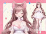 draw live2d vtuber model, live 2d rig, anime streaming avatar, vtuber commission