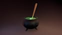 make semi realistic game props with styled textures