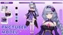 create pngtuber model in anime style