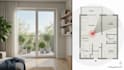 design bathroom interior livingroom, drafting 2d floor plan revit walkthrough