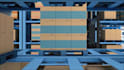 create 3d industrial animation, mechanical process and factory production line