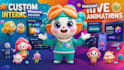 create interactive rive animations rive character for web, app, and game assets