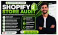 audit your store and fix conversions issues to increase sales