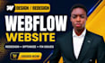 redesign, fix, and optimize your webflow website