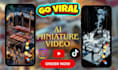 create viral ai miniature video tinyworkers 3d miniature world miniworkers ads