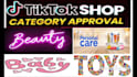 do tiktok shop category approval