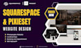 design, redesign, customize, squarespace and pixieset photography website