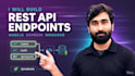 build rest API endpoints using nodejs express and mongodb