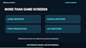 design mobile game UI UX screens menus and hud