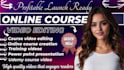 online course video editing online course creation explainer training video PPT