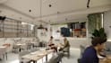 design budget friendly cafe interiors