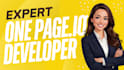 create a modern premium landing page using onepage io funnel design onepage io