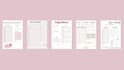 design a custom etsy digital planner, printable, tracker