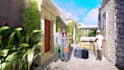 do amazing  3d rendering exterior design from your 2d files