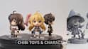 sculpt 3d anime action figures, chibi toys and  figurines for printing models