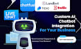 create ai chatbot automations on livechat, landbot, twilio, chatfuel, and tidio