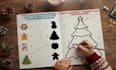 create a personalized christmas activity book for kids