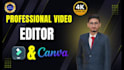 edit your videos professionally in canva pro and filmora