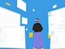 do saas animation, motion graphic, saas demo video, animated software explainer