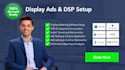setup display advertising software via stackadapt adroll localiq adcreative fcc