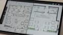 do restaurant, cafe, bakery, coffee shop floor plan and seating layout drawing