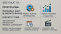 do a professional instagram audit and growth report