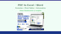 do excel data entry, data cleaning, and word document formatting