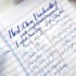 write notes in neat urdu and english handwriting