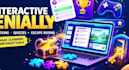 create interactive genially presentations gamification quizzes, course design