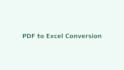 convert insurance data pdf to excel for agents and companies