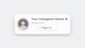 create an animated subscribe and follow card
