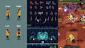 create 2d game character animation, sprite sheet, pixel art, retro sprite, n64