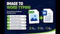 convert PDF and scanned images to editable word document