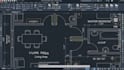 redraw 2d floor plan, architectural layout, and blueprint in autocad